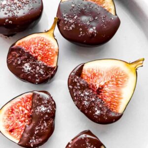 Dark Chocolate Drizzle Fig Chips